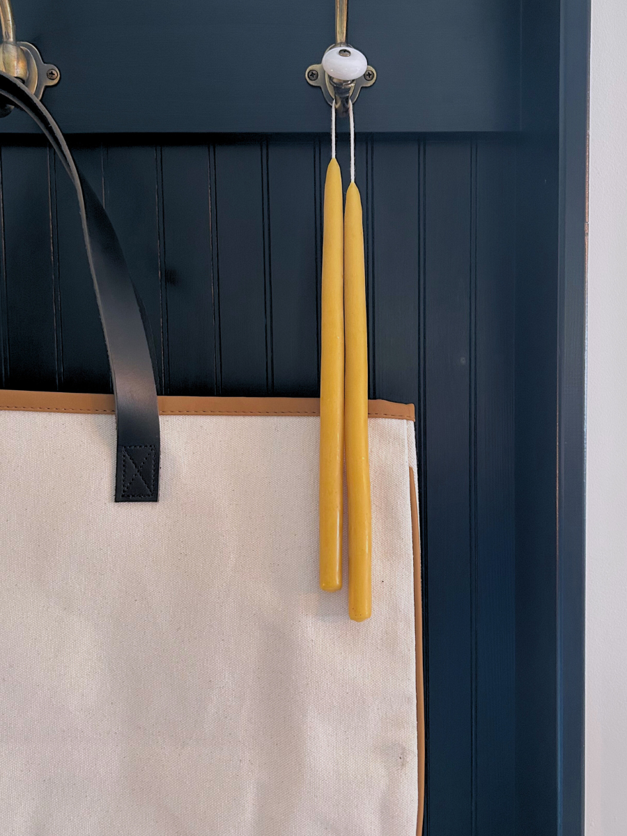 The Thin Beeswax Taper Candles