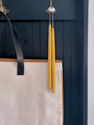 The Thin Beeswax Taper Candles