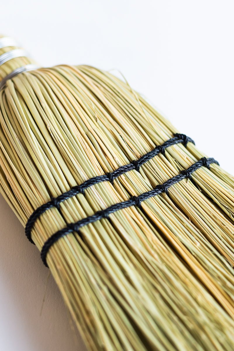 The Natural Hand Broom with Poplar Handle