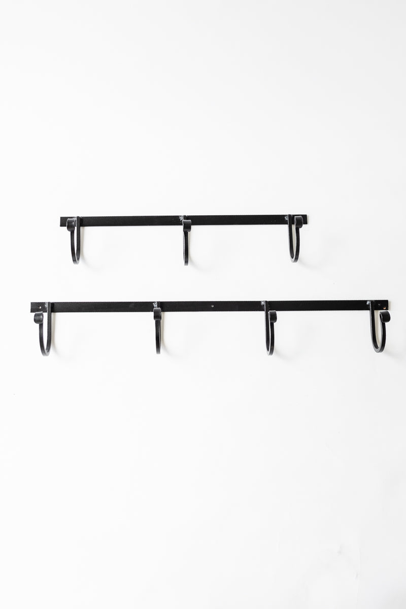 The Wrought Iron Rack with Hooks