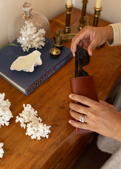 The Leather Sunglasses Case