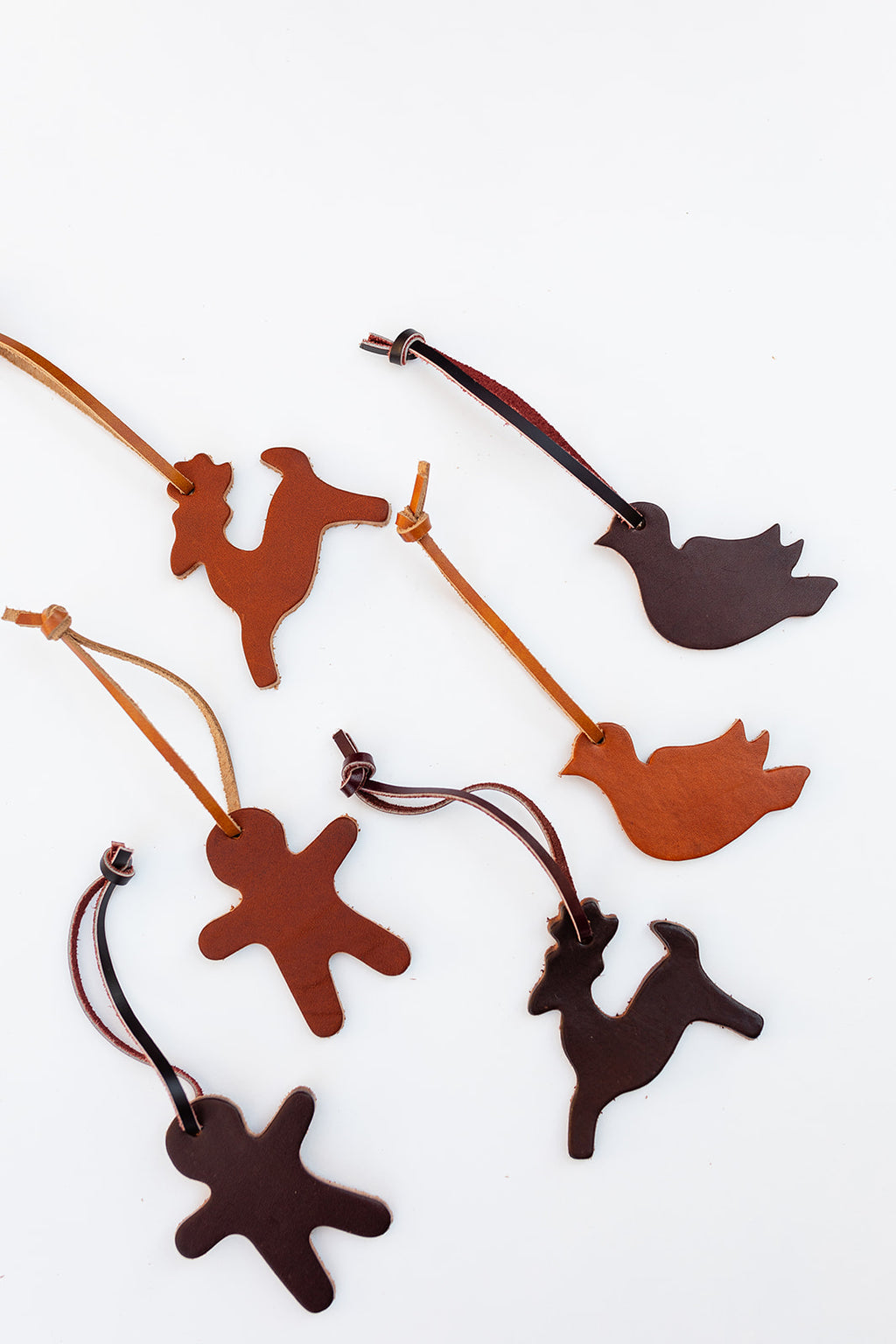 The Leather Christmas Ornament