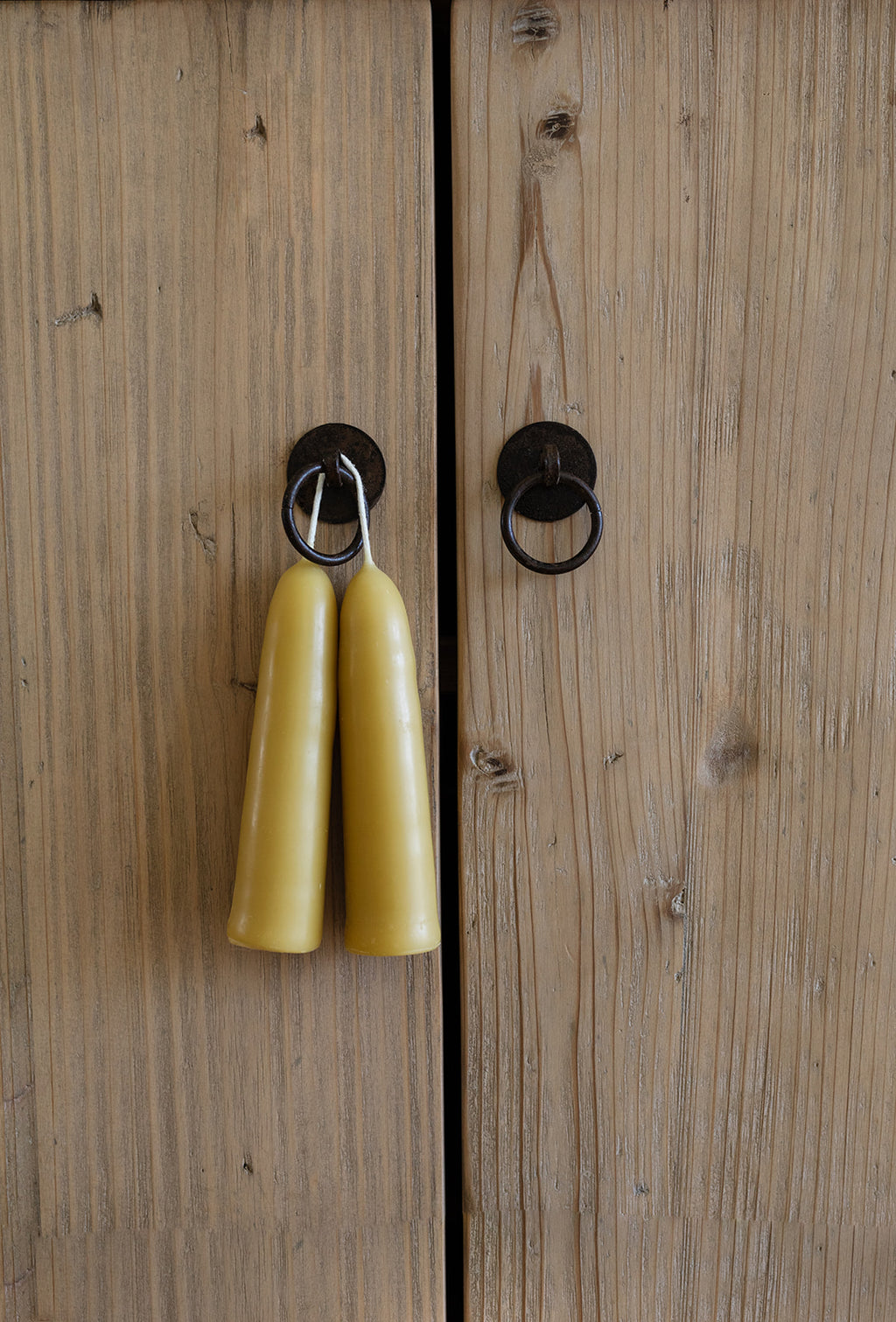 The Stubby Beeswax Candles