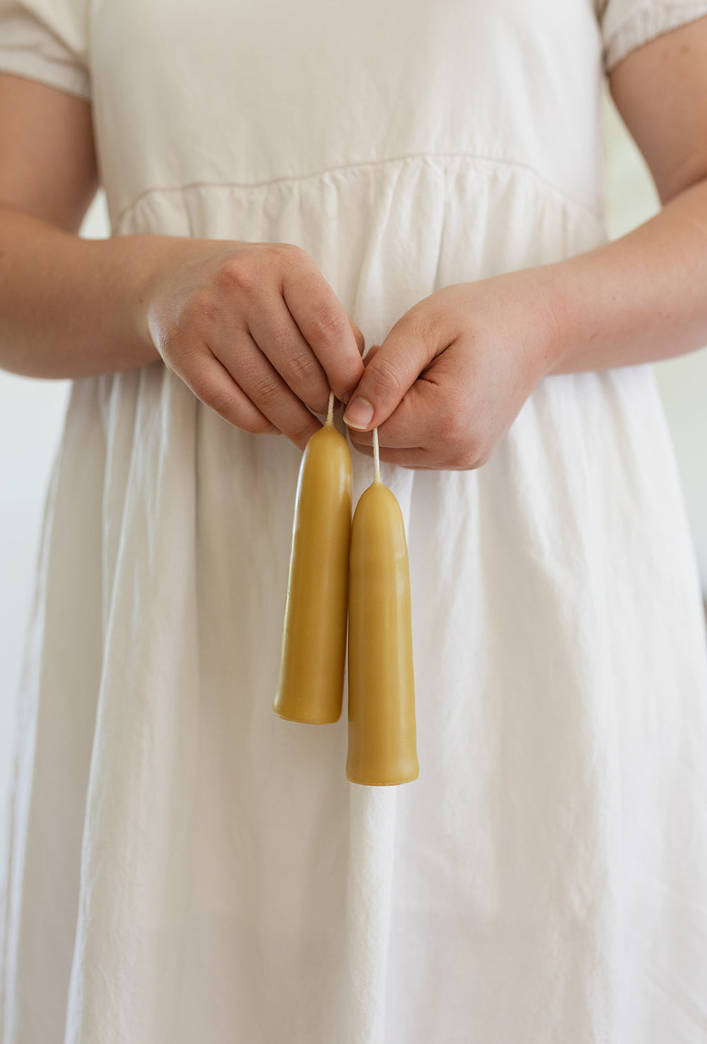 The Stubby Beeswax Candles