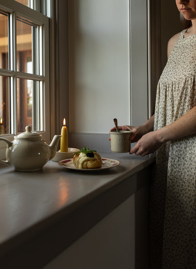 The Stubby Beeswax Candles