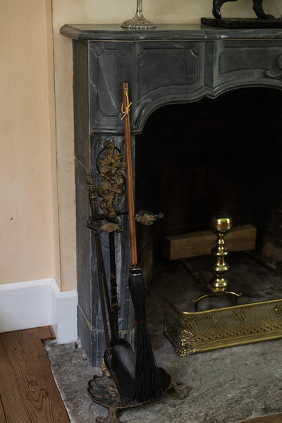 The Long Fireplace Broom