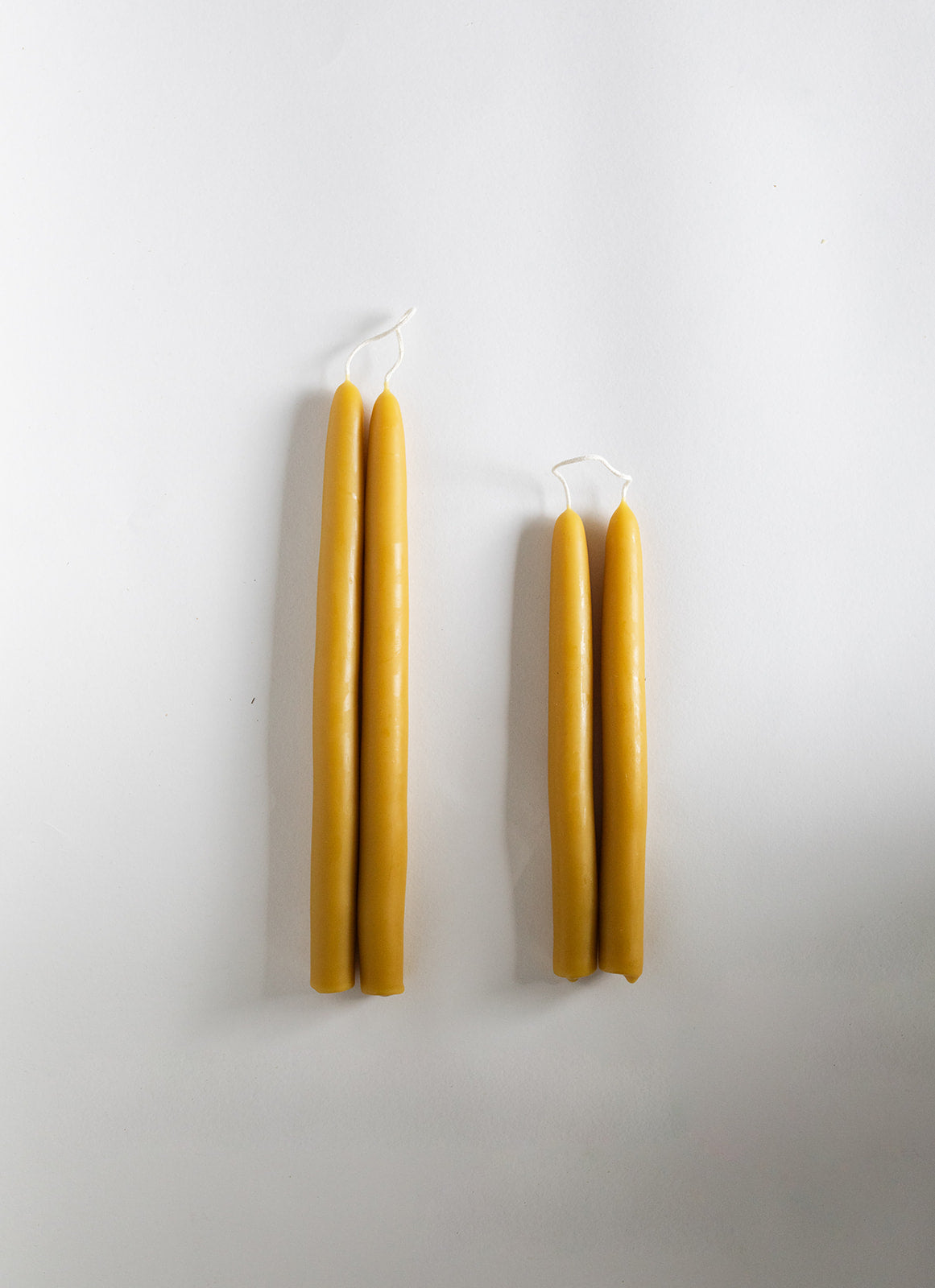 The Classic Beeswax Taper Candles