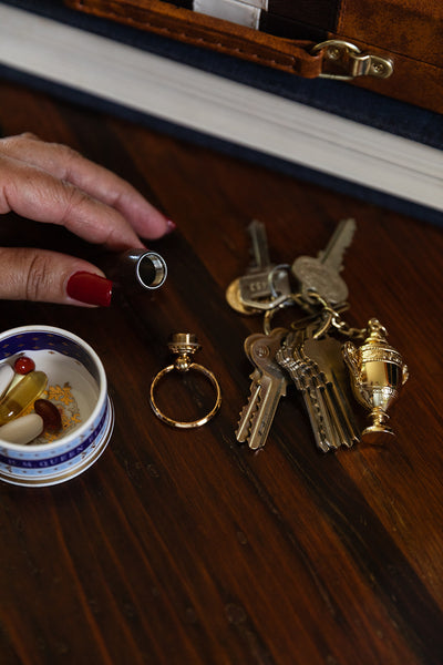 The Pill Box Keychain