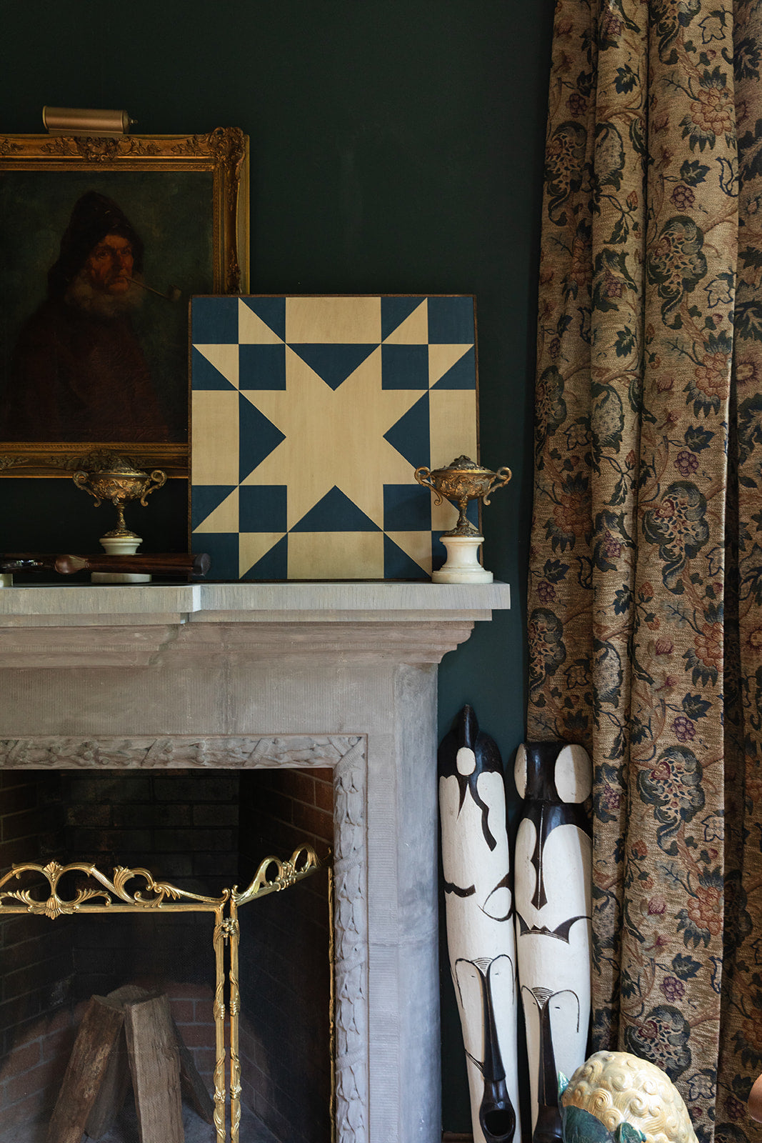 Hand Painted Quilt Art