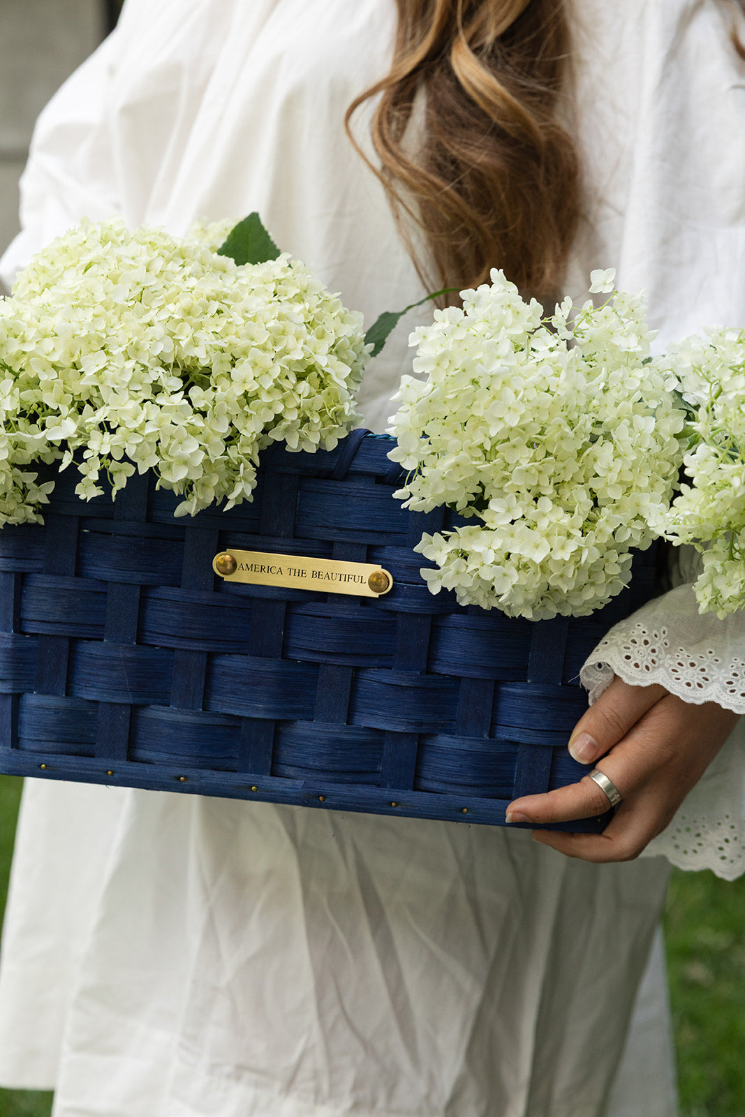 The Wide Weave Americana Basket
