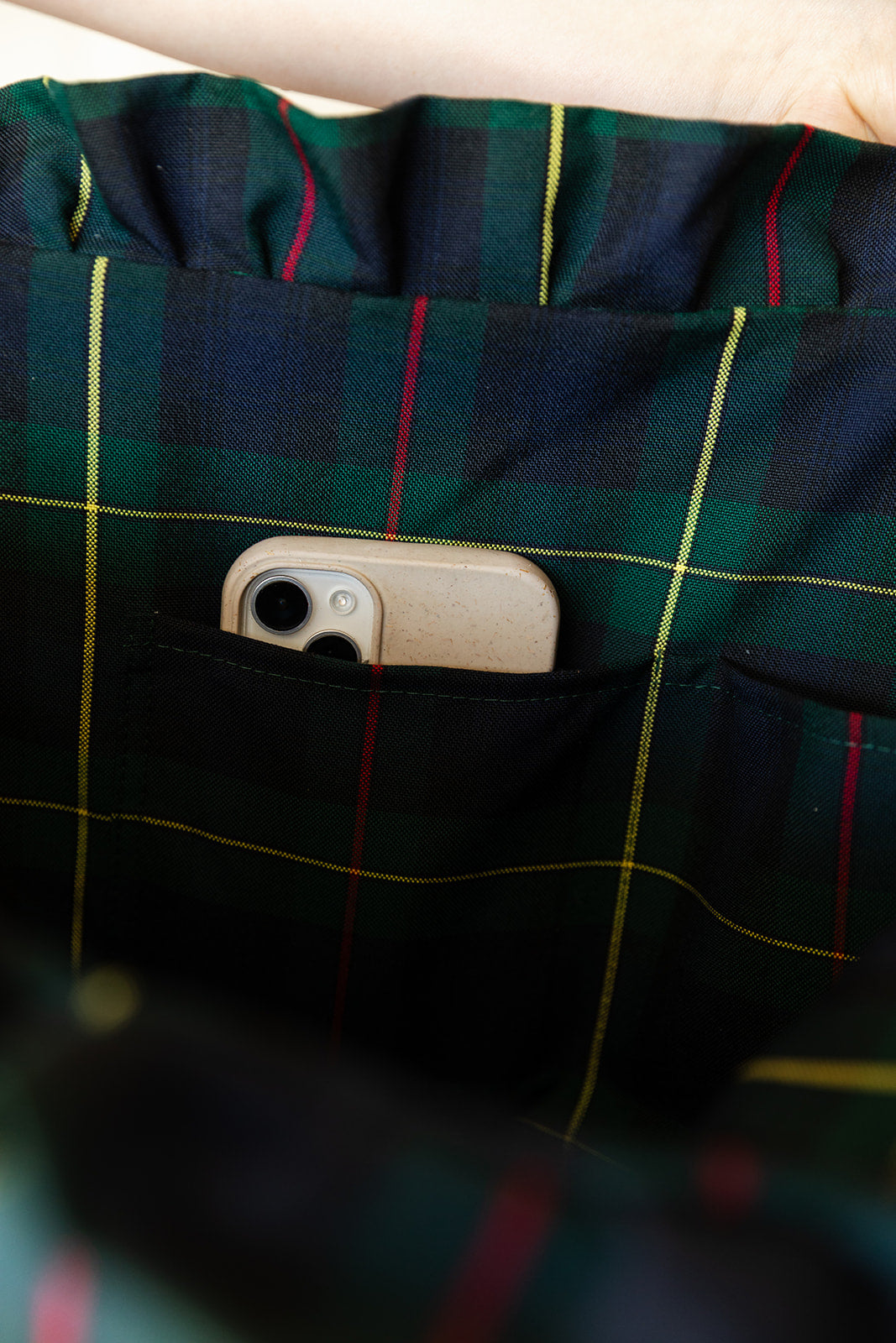 The Tartan Basket Liner