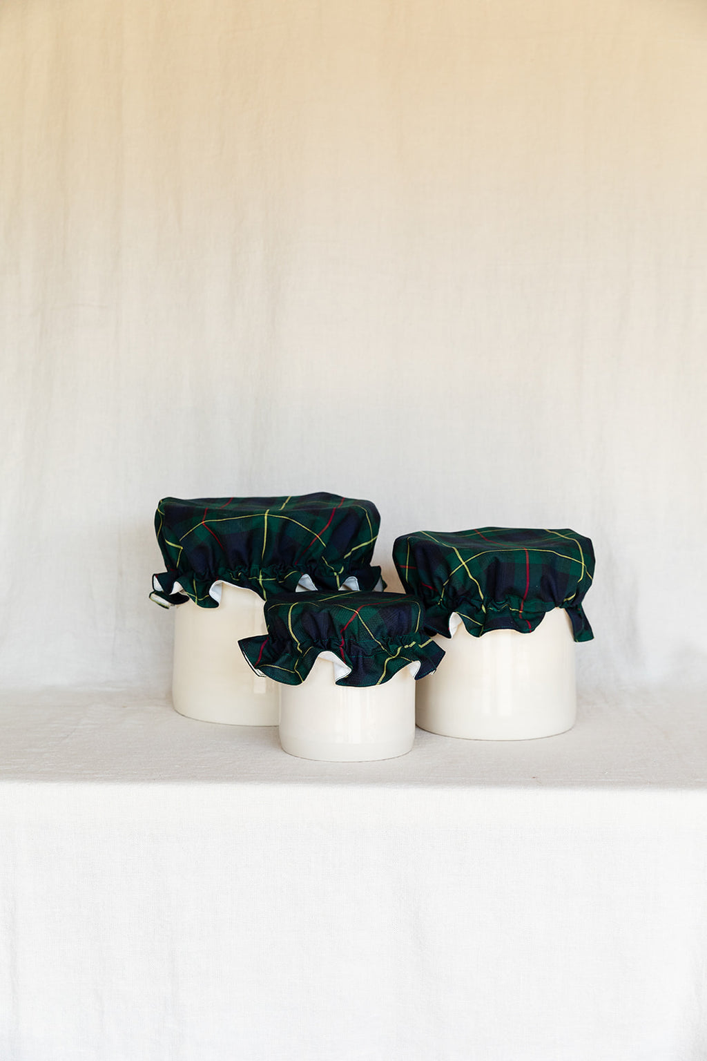 The Tartan Reversible Bowl Cover