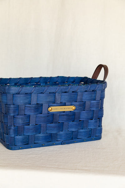 The Wide Weave Americana Basket