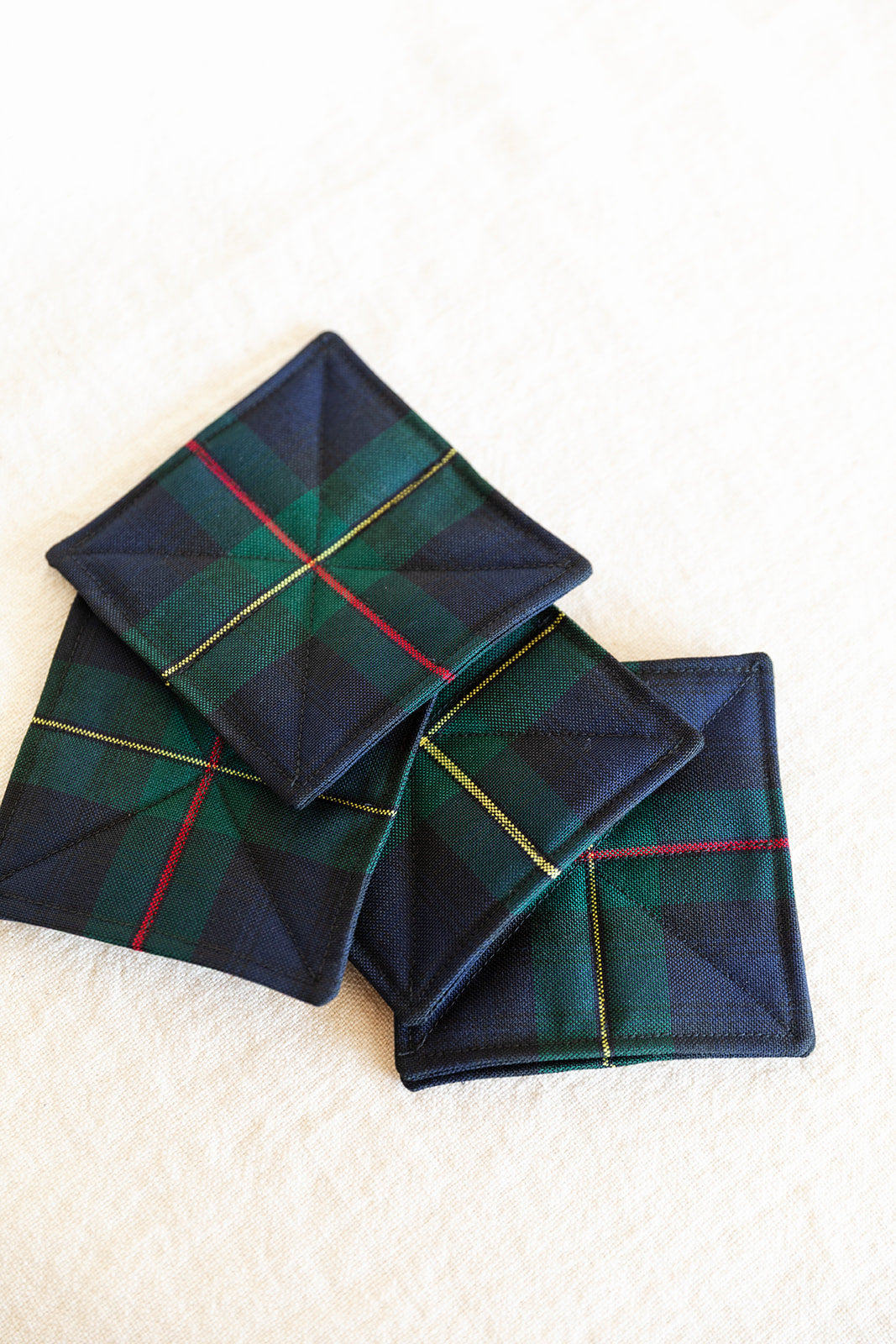 The Tartan Coaster Set of 4