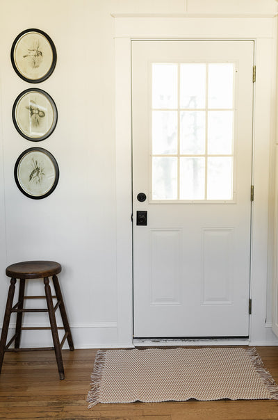 The Hand-Loomed Cotton Rug