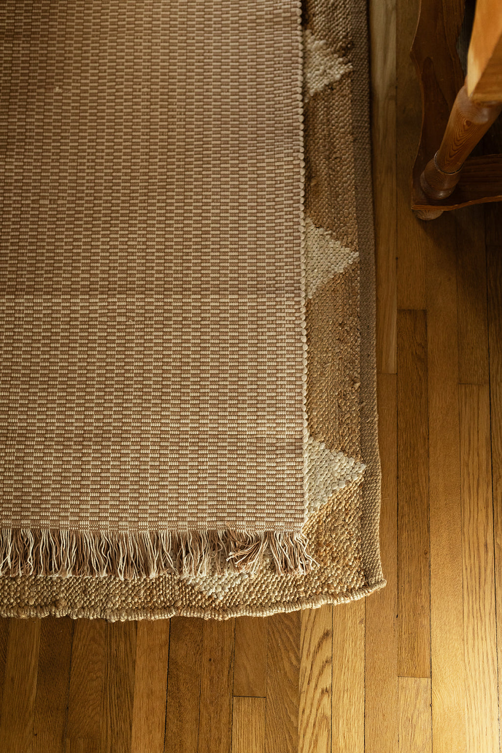 The Hand-Loomed Cotton Rug