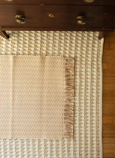 The Hand-Loomed Cotton Rug