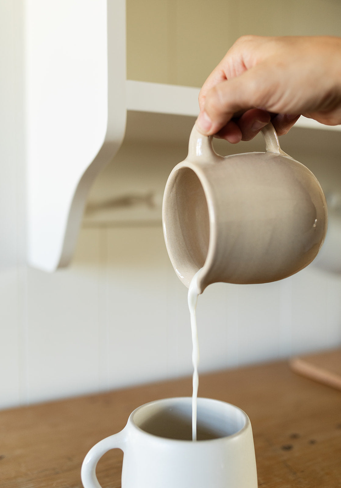 The Stoneware Creamer Pot