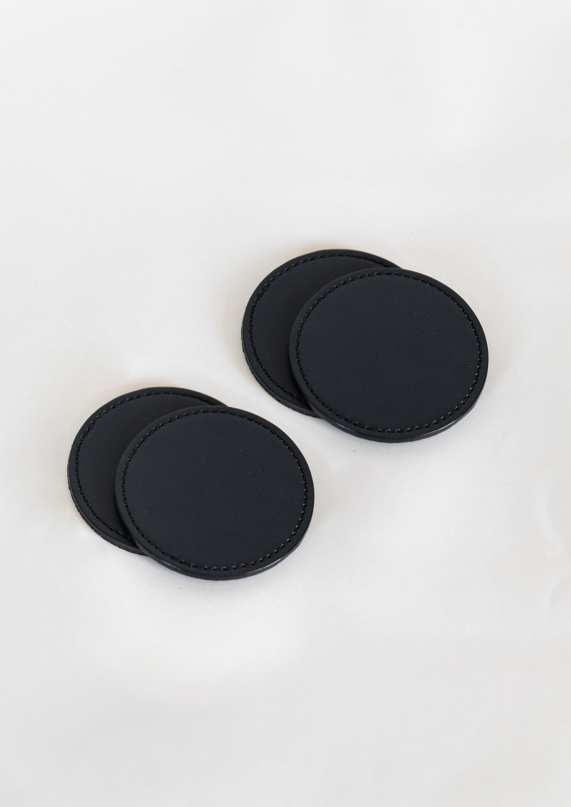 The Premium Leather Coaster Set of 4