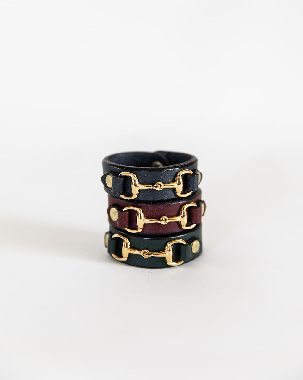 The Premium Leather Horse Bit Napkin Ring