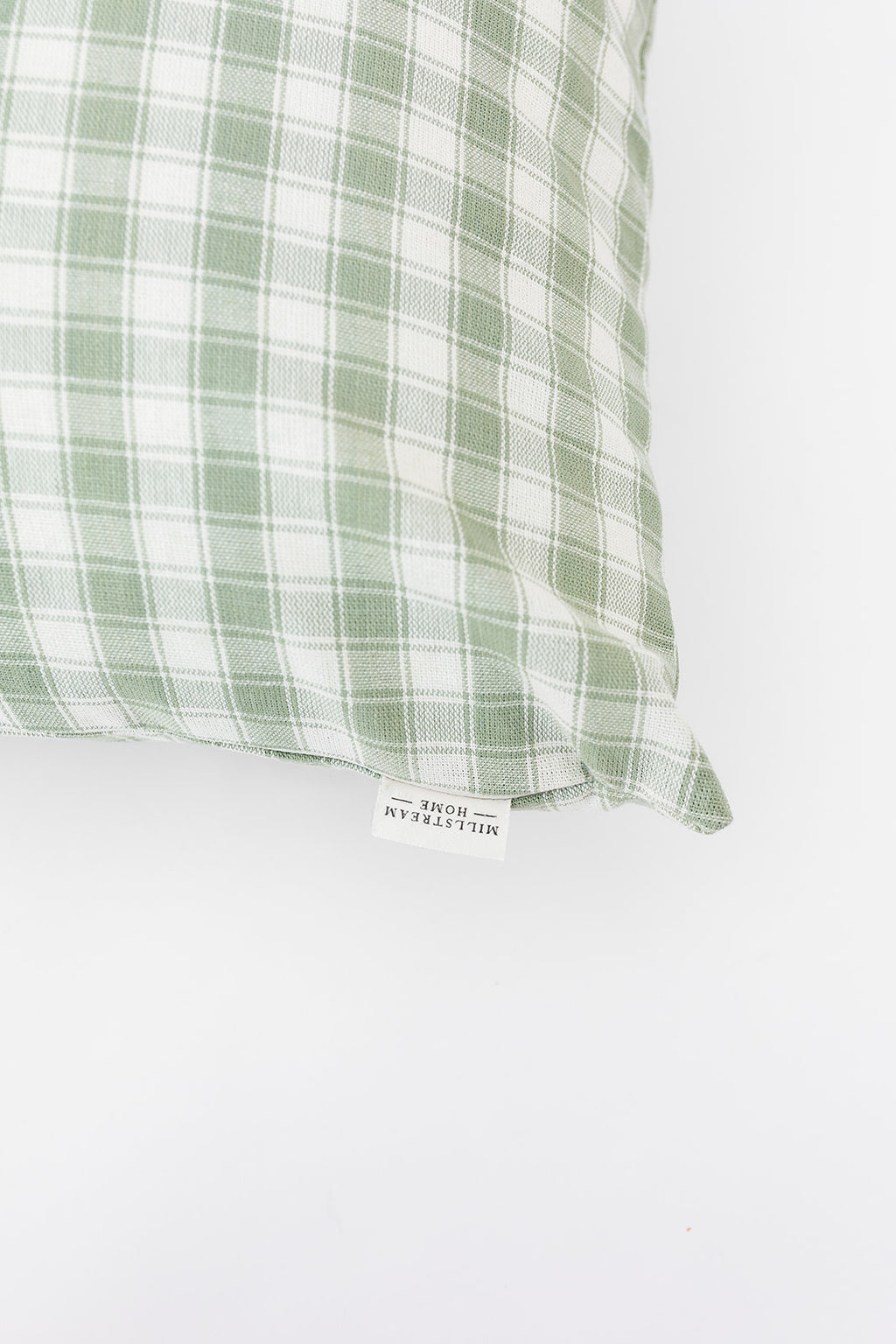 The Homespun Gingham Pillow Cover