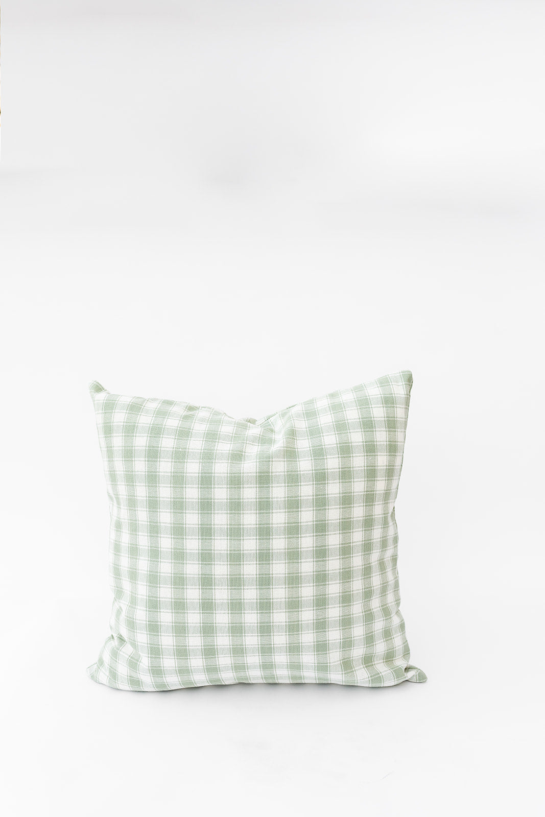 The Homespun Gingham Pillow Cover