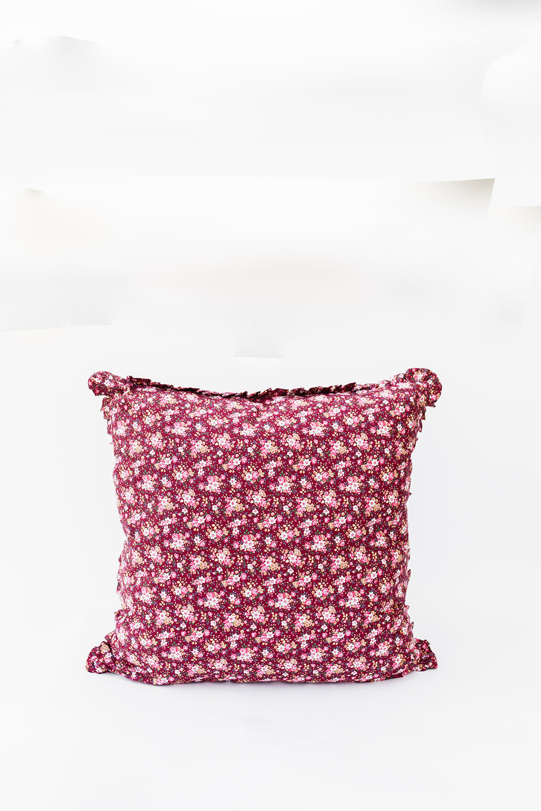 The Handmade Ruffled Pillow Cover