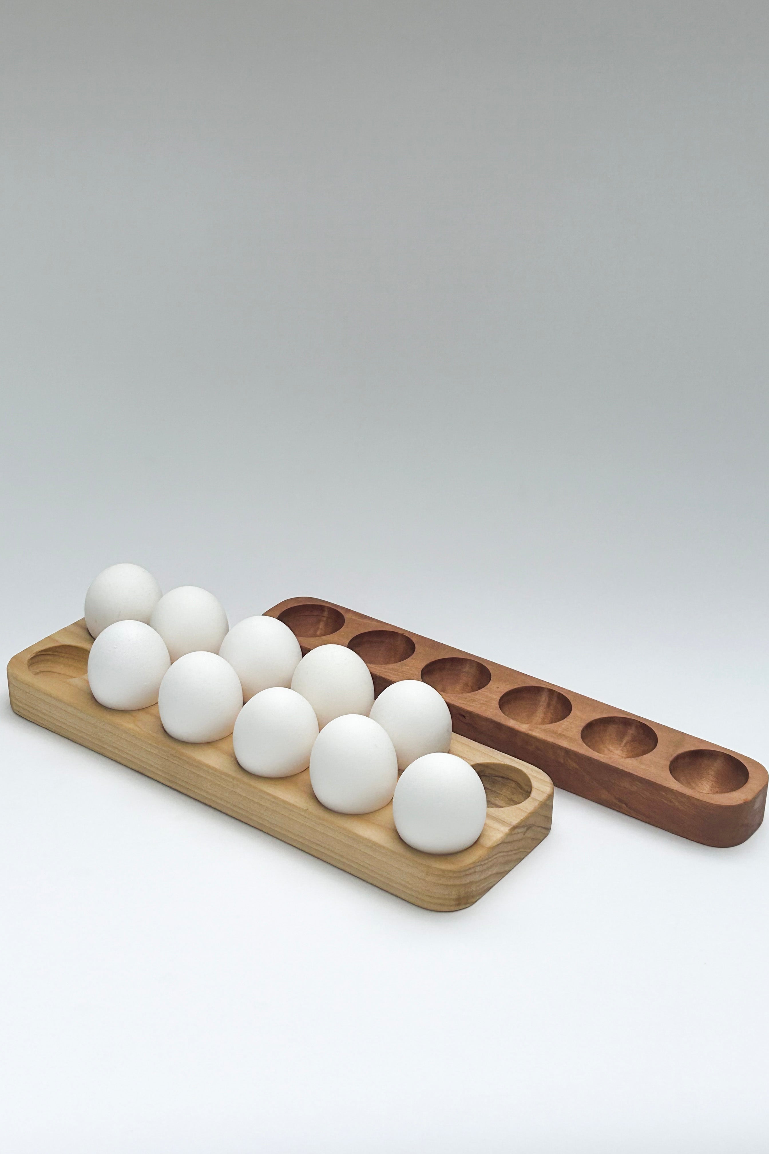 The Wooden Egg Holder
