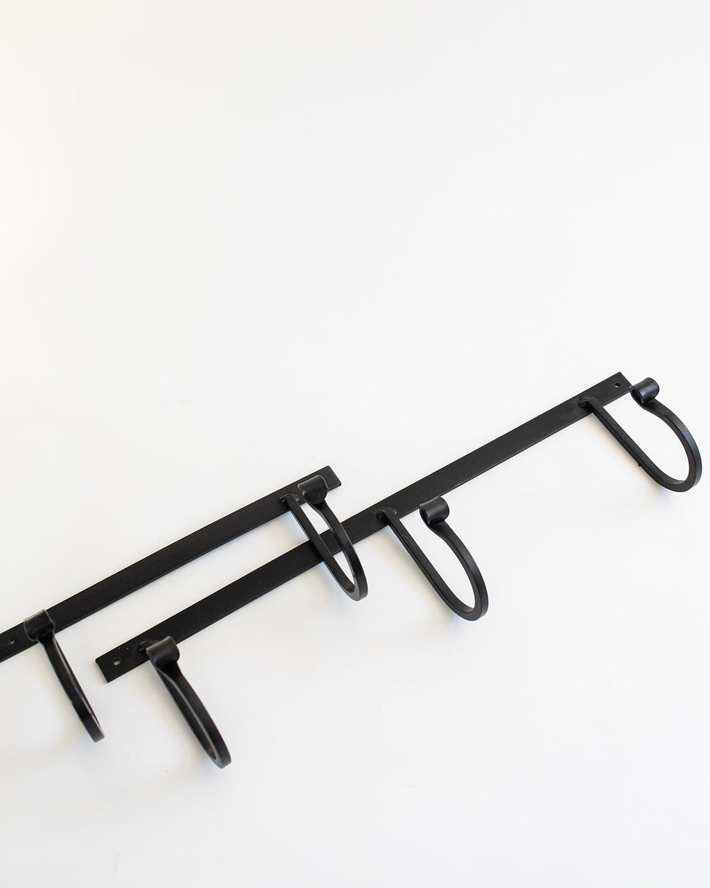 The Wrought Iron Rack with Hooks