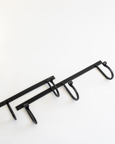 The Wrought Iron Rack with Hooks