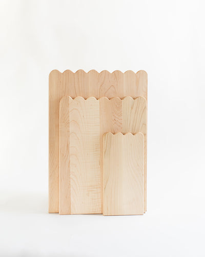 The Scalloped Cutting Board