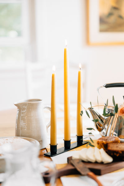 The Triple Candlestick Holder