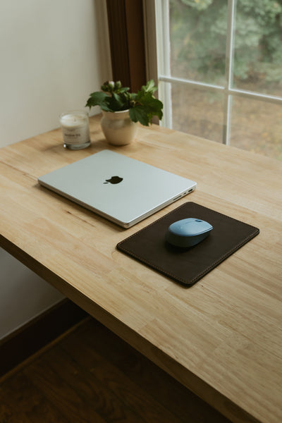 The Leather Mouse Pad