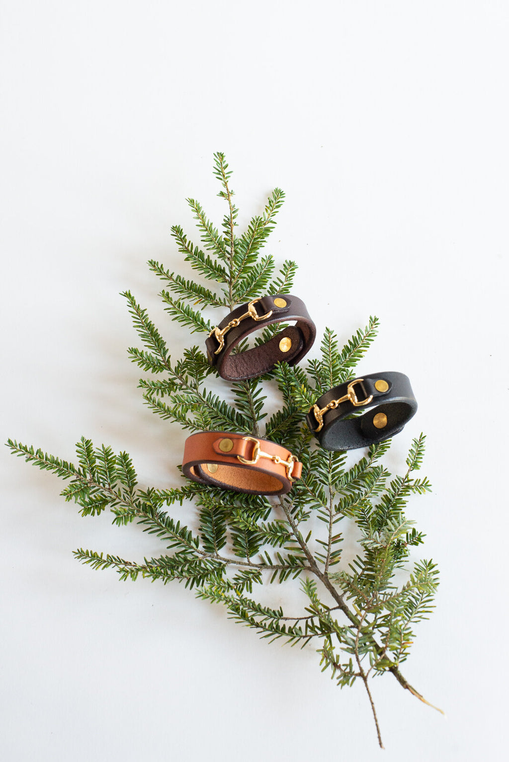 The Leather Horse Bit Bracelet