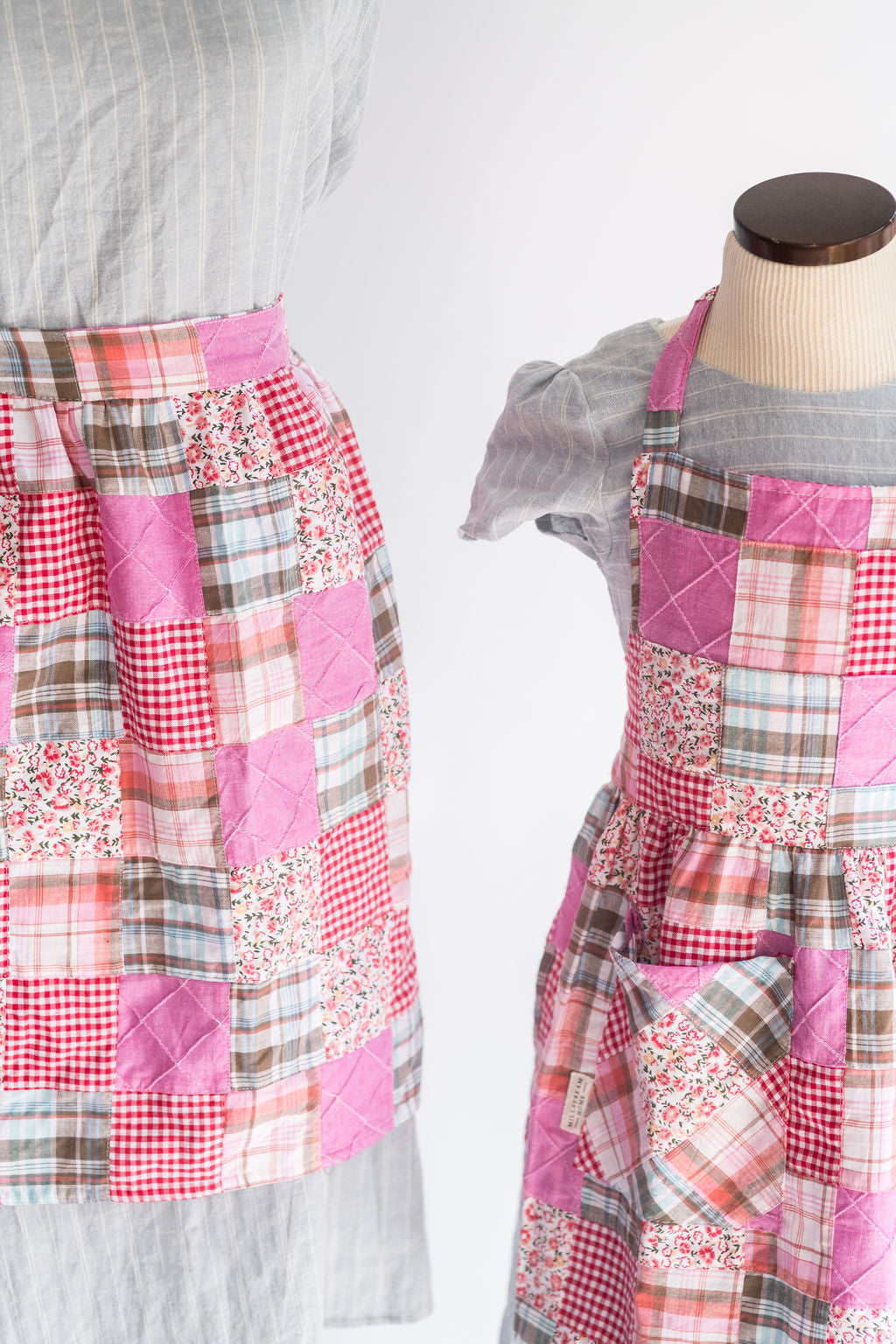 The Child's Quilted Patchwork Apron