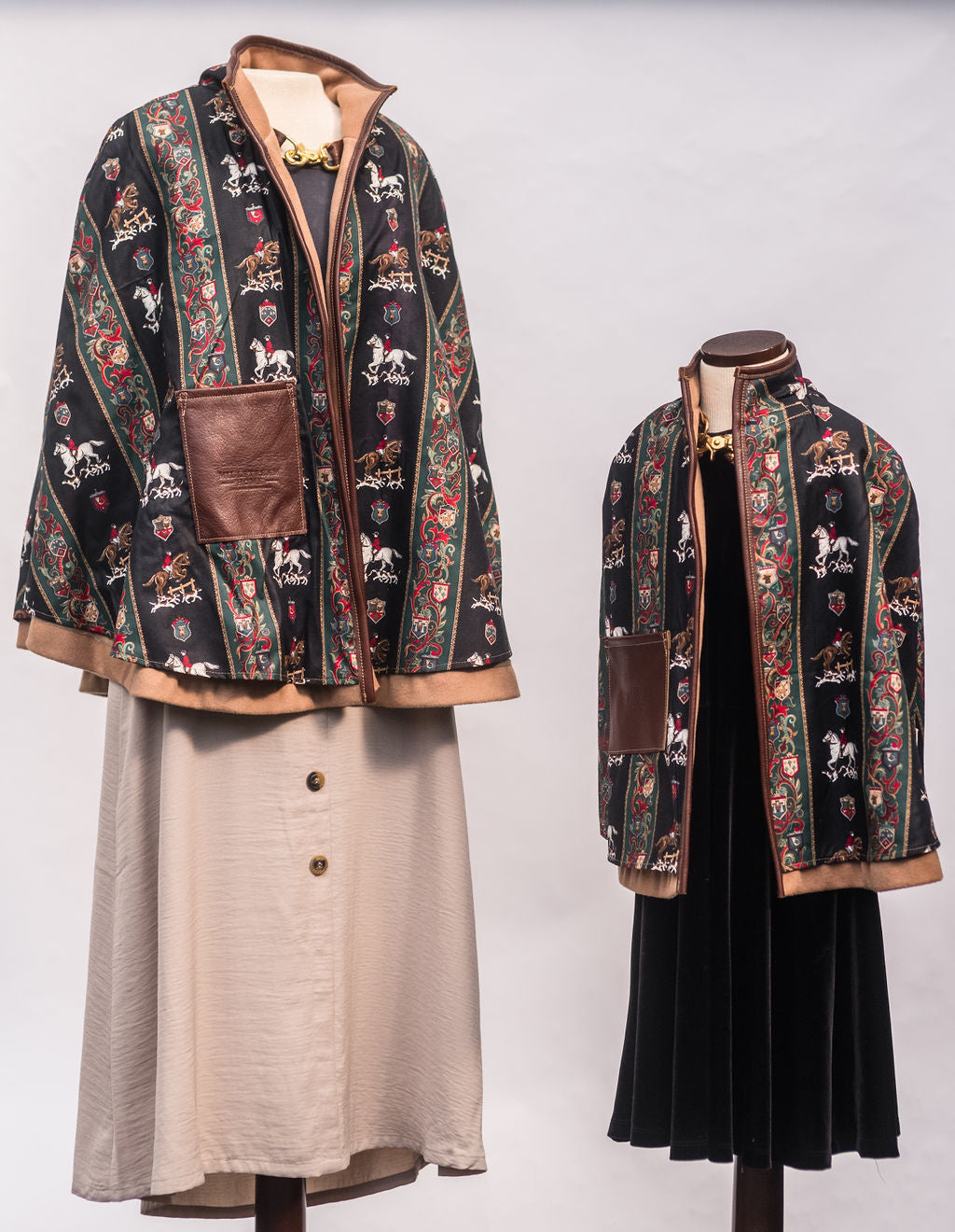The Child's Cape with Coat of Arms Lining