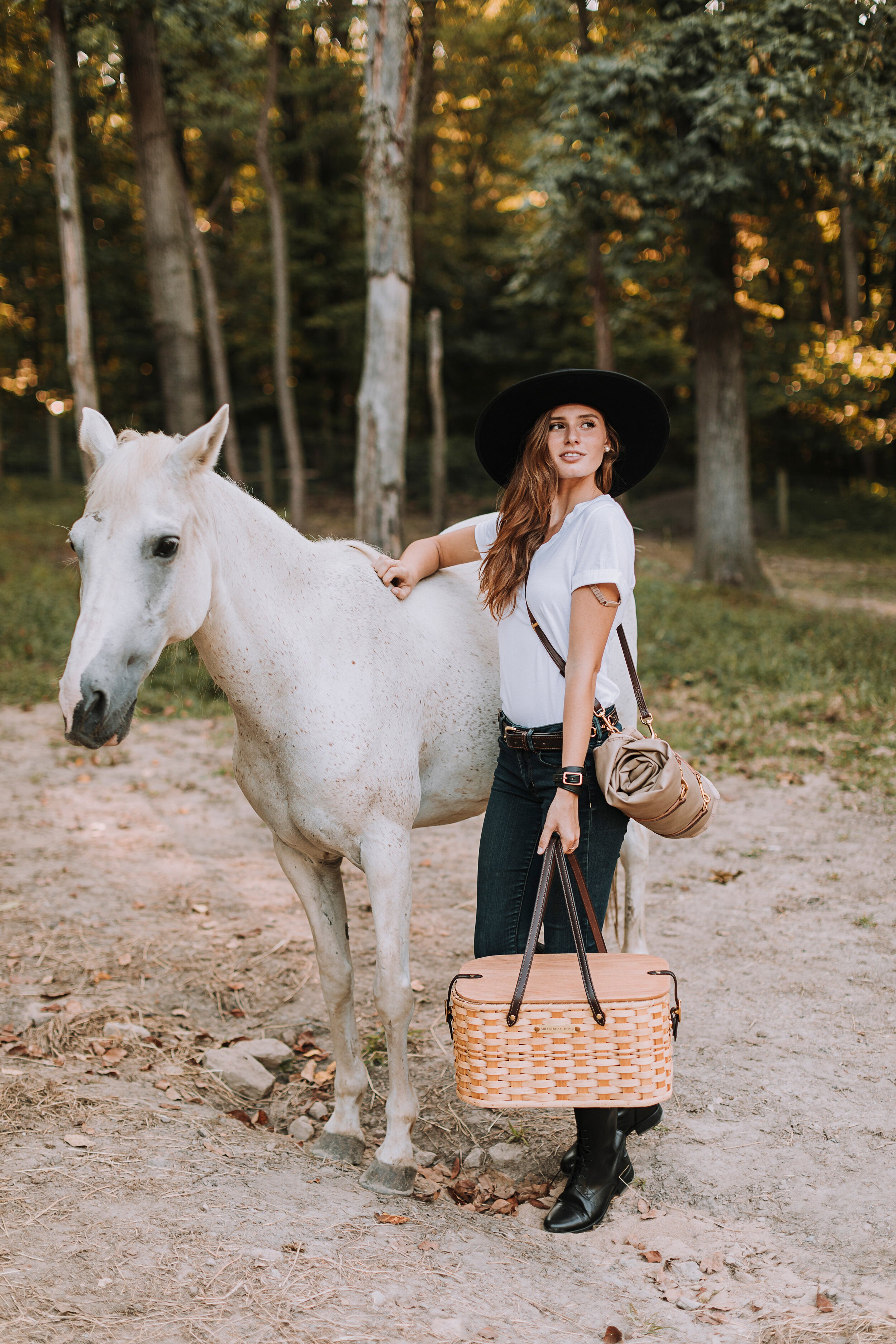 The Leather Blanket Carrier