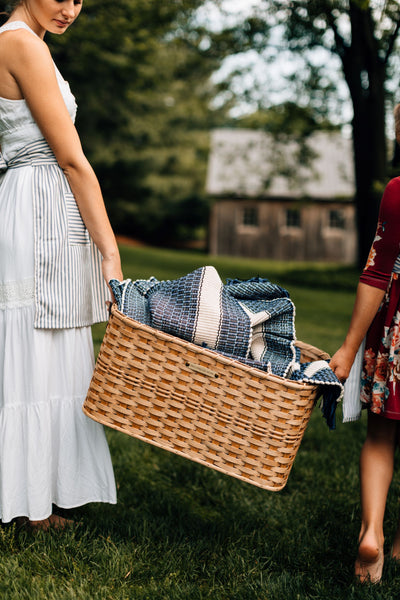 The Handwoven Laundry Basket